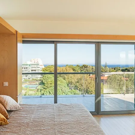 Exclusive Seaview Penthouse W Terrace, Pool, & Gym * Κασκαΐς